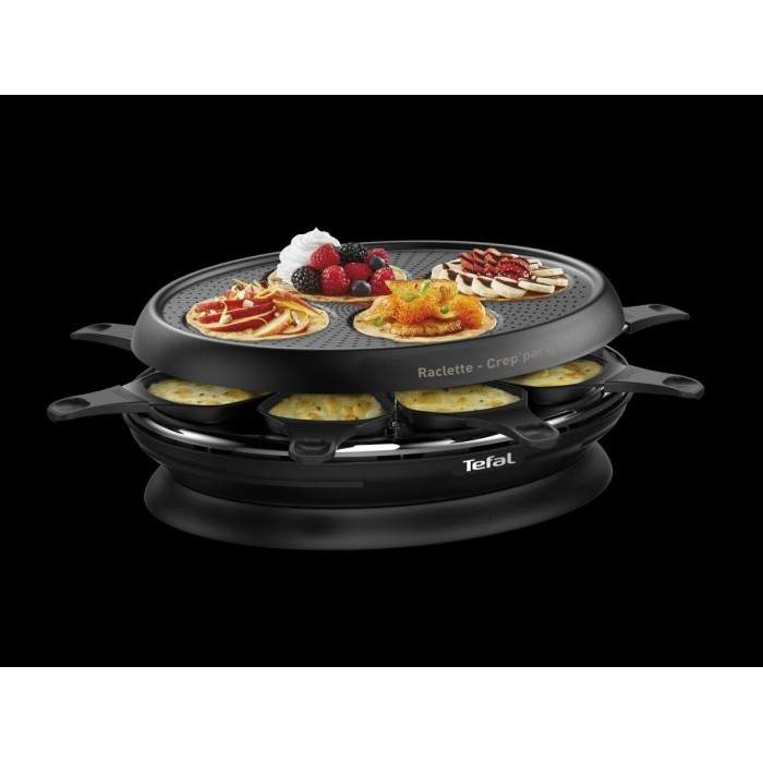 Tefal Inox & Design RE458812 - Raclette - 10 casseroles