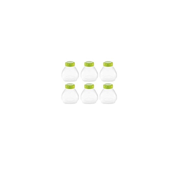 Seb - Lot de 6 petites bouteilles pour yaourtière delices et multi