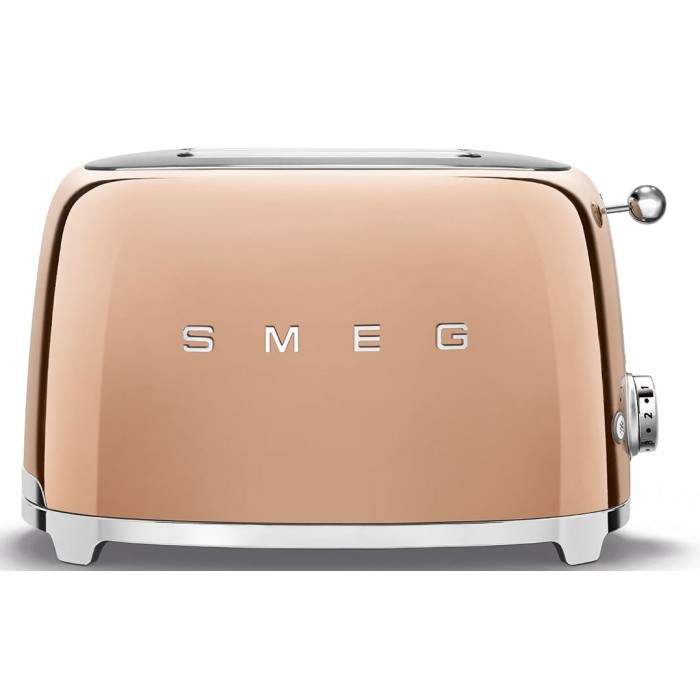 Toaster 2 Fentes Long Grille pain Années 50 SMEG Vert d´eau