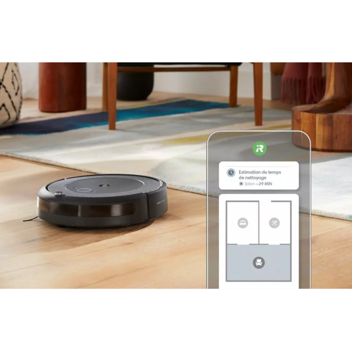 IROBOT Robot Aspirateur Laveur Roomba Combo i5+ pas cher 
