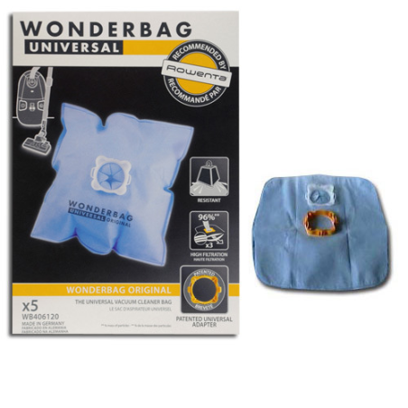 20 Sacs aspirateur pour Rowenta alternative à l'original Wonderbag Compact  WB305120, Wonderbag universal WB406120, (RO4, RO05) : : Cuisine et  Maison