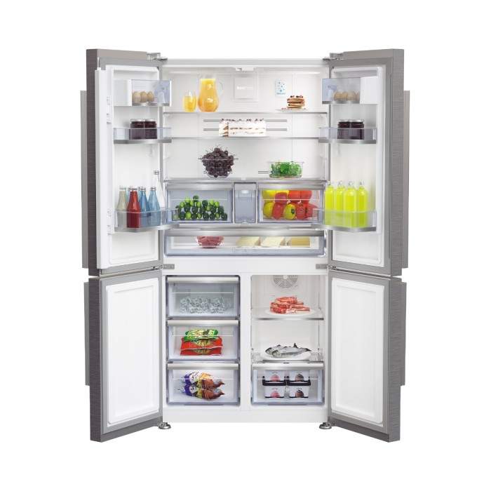 Réfrigérateur 4 Portes No Frost Beko GN1416231JXN Inox